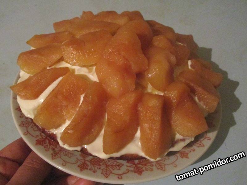 Яблочная шарлотка