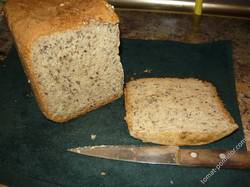 Ржаной хлеб с семенами льна