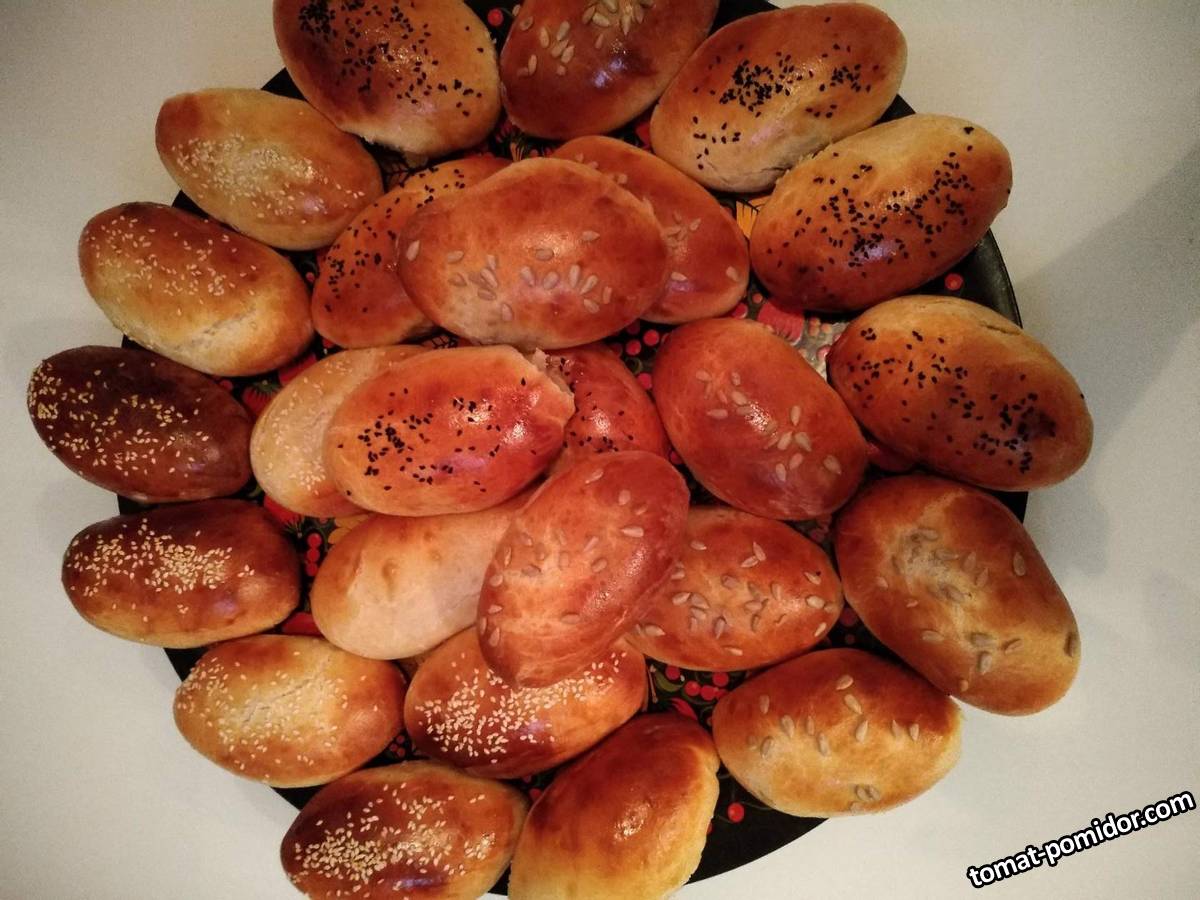 Пирожки с картошой и грибами