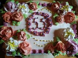 Торт для супруга на 55-летие