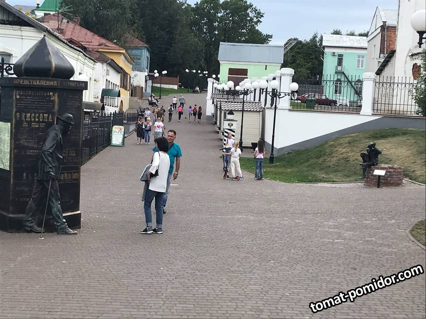 Владимир, Георгиевская улица, "Филер и шалопай"