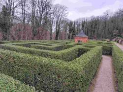 Лабиринт в Château de Breteuil (Замок Бретей) 10/12/24