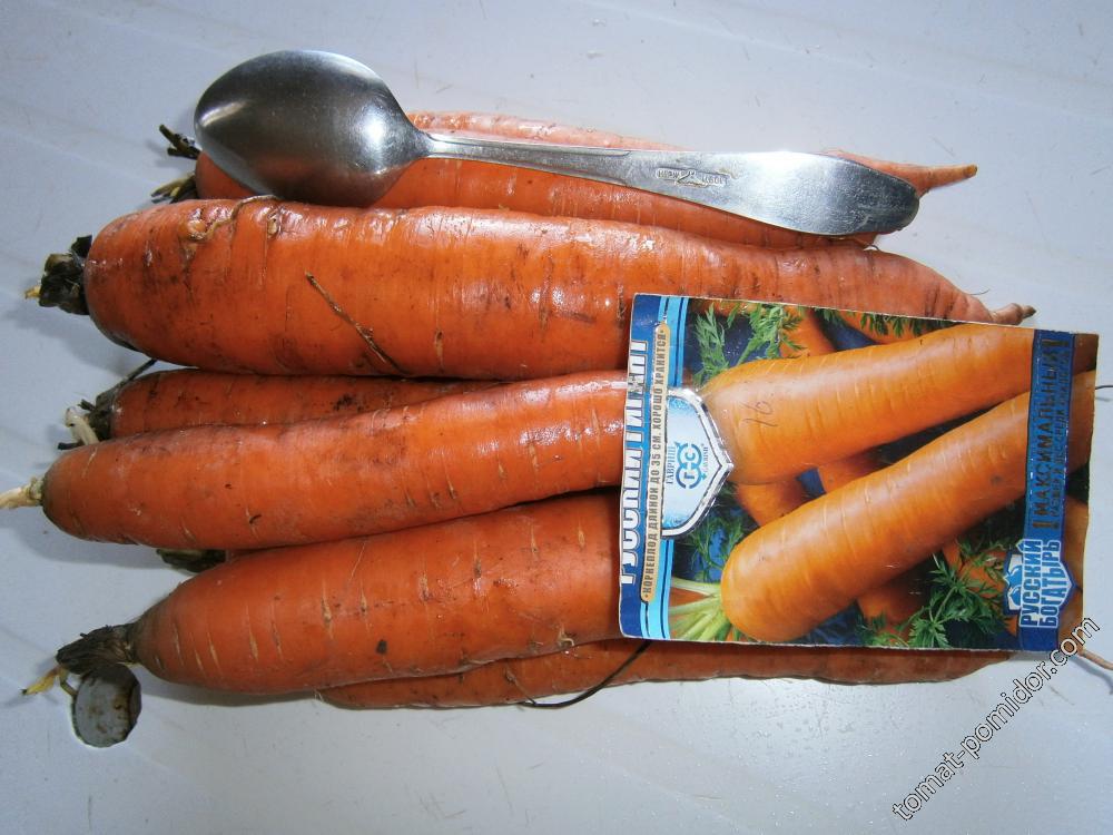Морковь от Гавриш.Ложка столовая:)))))