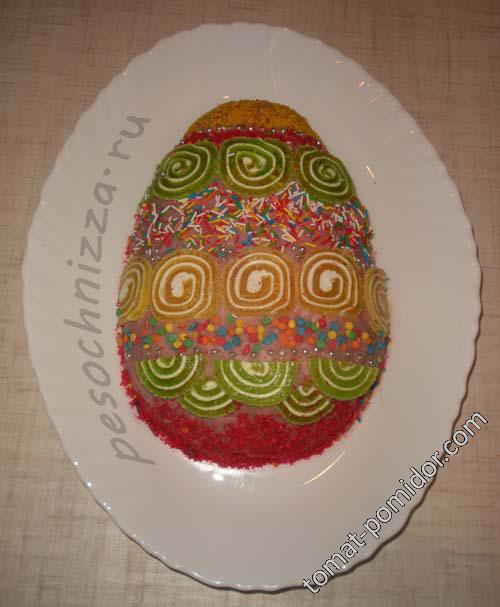 тортик Пасхальное яйцо