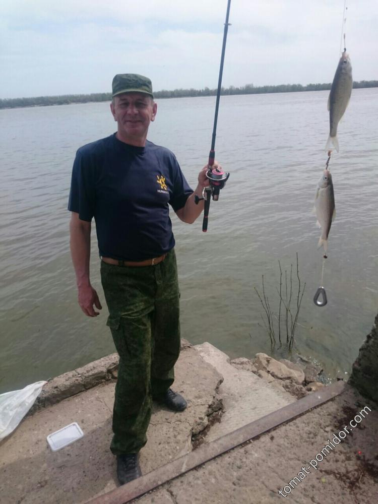 Хороша рыбалка в Астрахани!