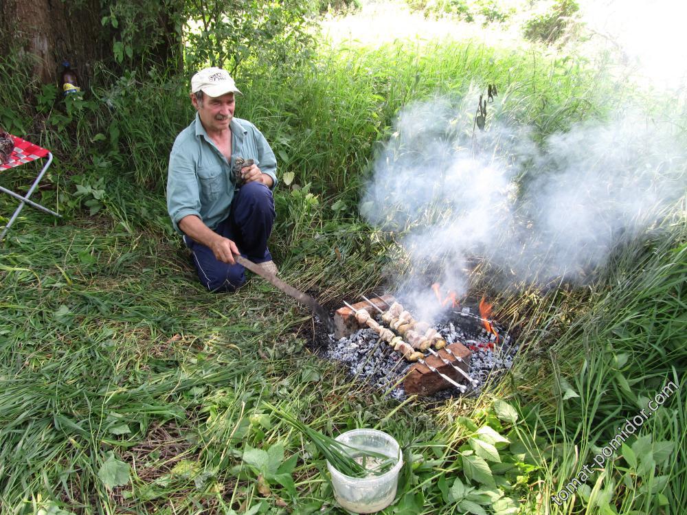 Шашлычки, как же без них