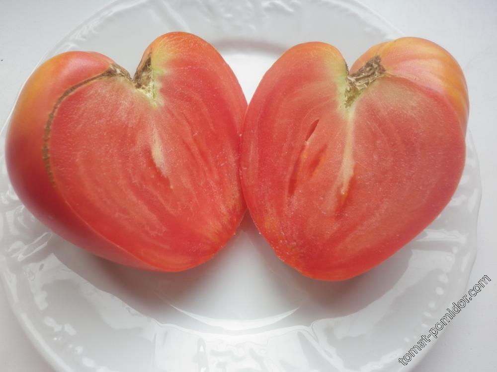 Розовый фламинго сердцевидный(Ива)