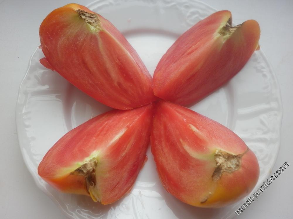 Розовый фламинго сердцевидный(Ива)