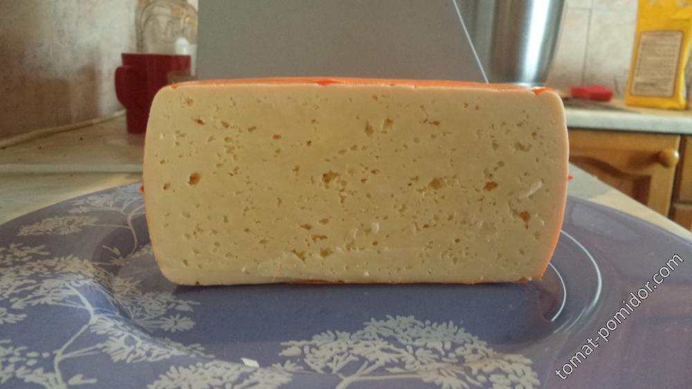 Российский сыр изготовлен в домашних условиях