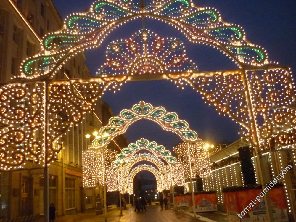 Новогодняя Москва