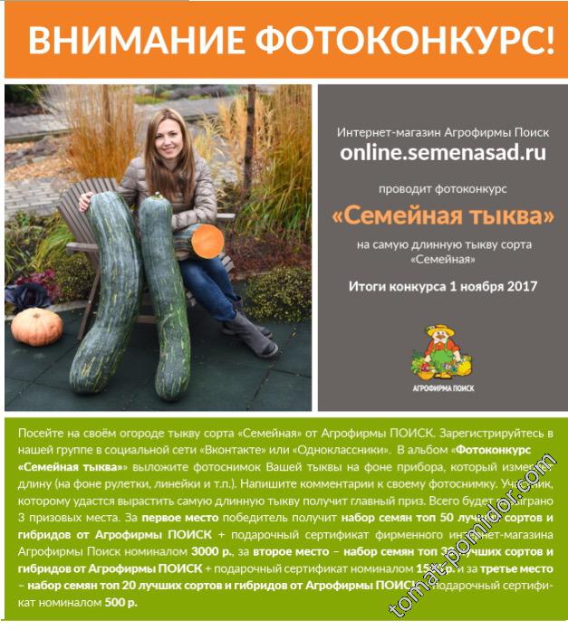 Тыквы 2017