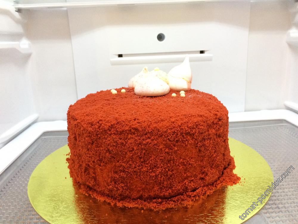 "Красный бархат" торт