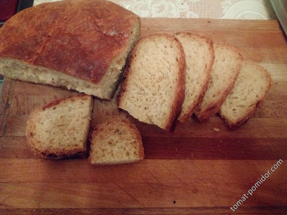 Томатный хлеб с чесноком