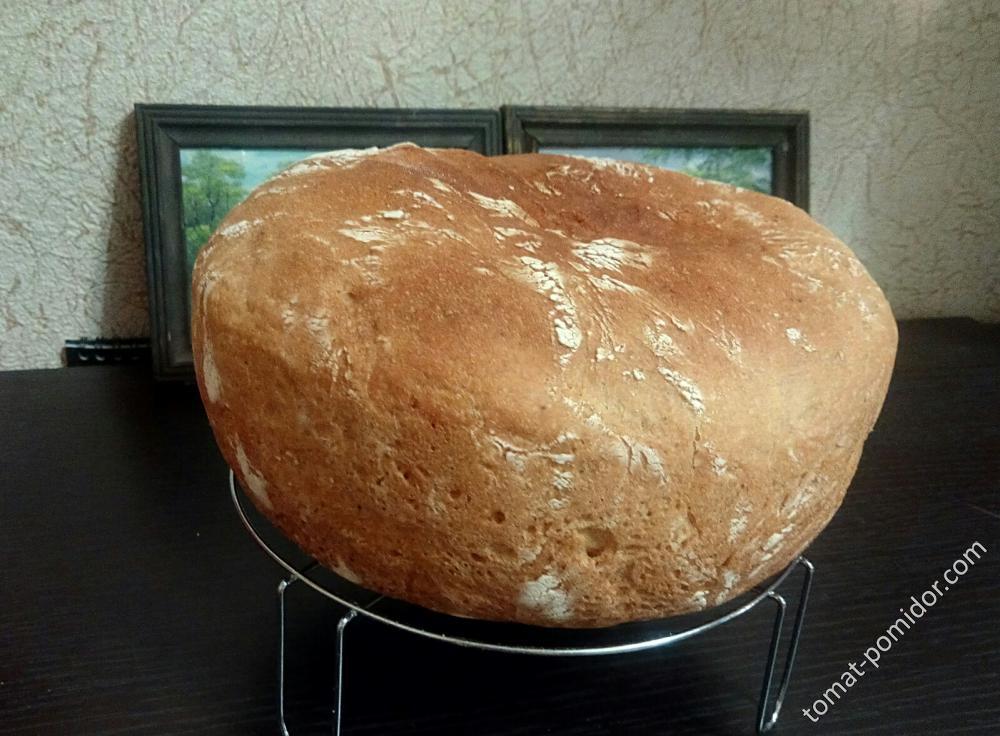 Хлеб на капустном рассоле с кориандром