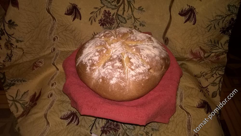 И я испекла хлеб.