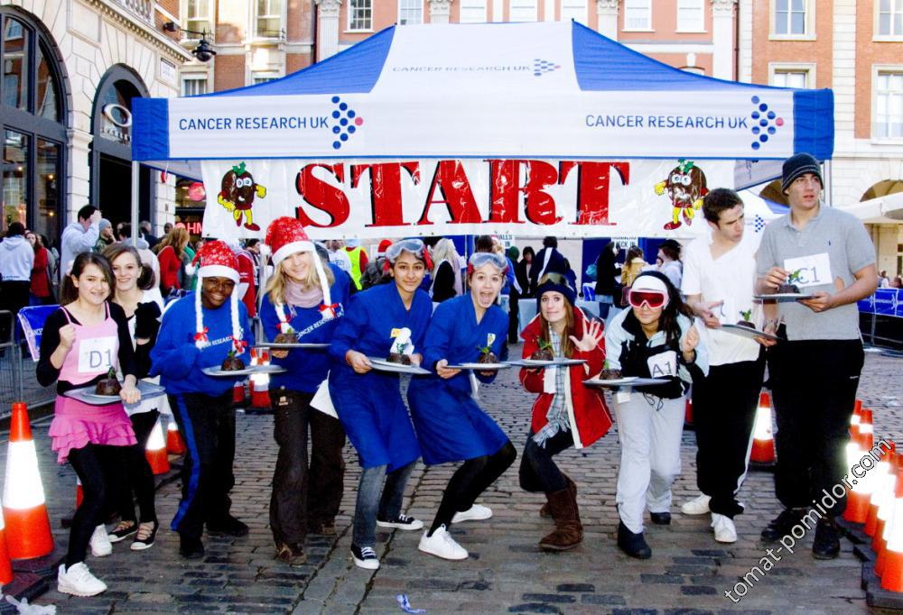 The Great Christmas Pudding Race