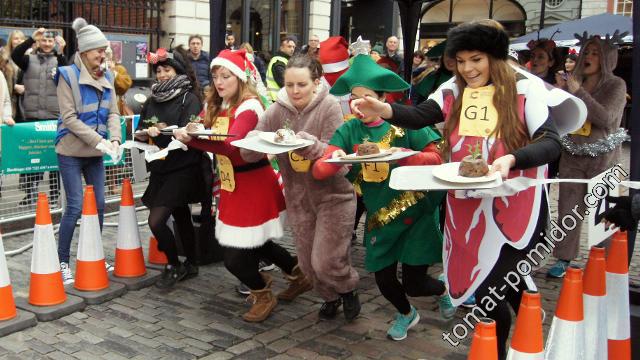 The Great Christmas Pudding Race