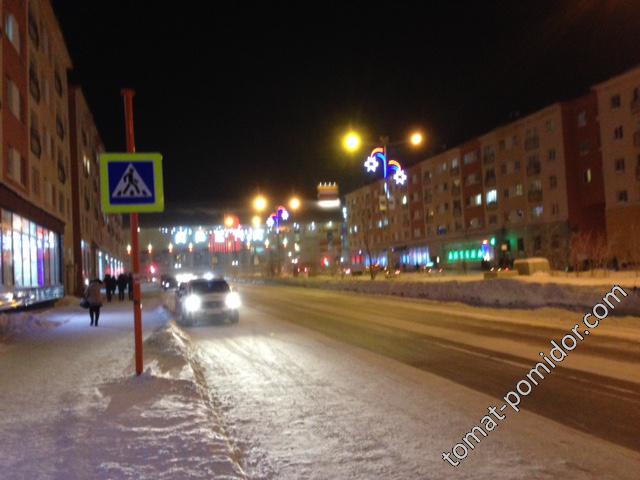 Норильск 12.12.2017 Ленинский проспект