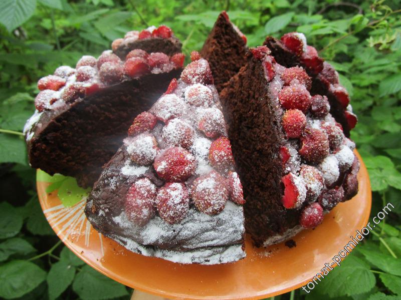 шоколадный пирог 3