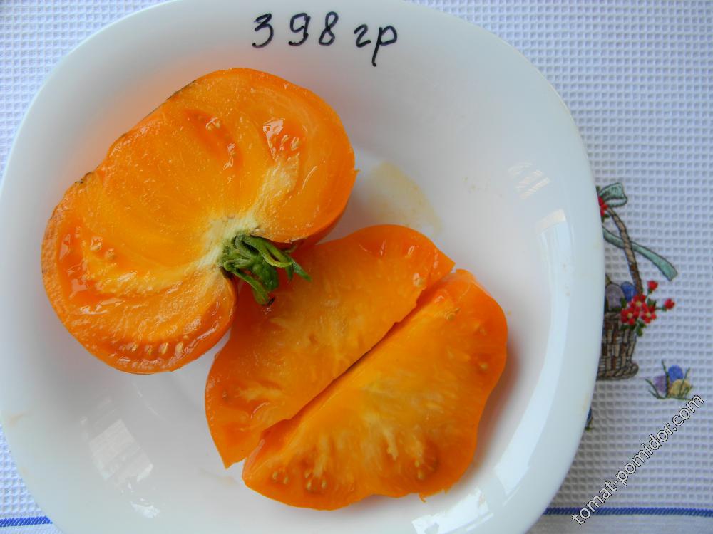 Абрикосовый Брендивайн (Apricot Brandywine) Канада, семена изначально от Редько
