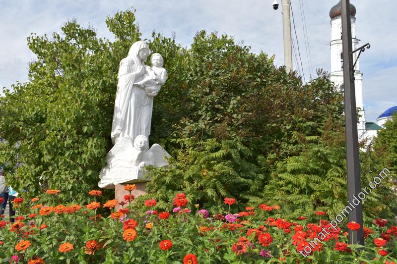 Богородица, прижимающая к себе ребенка, Раифский мужской монастырь