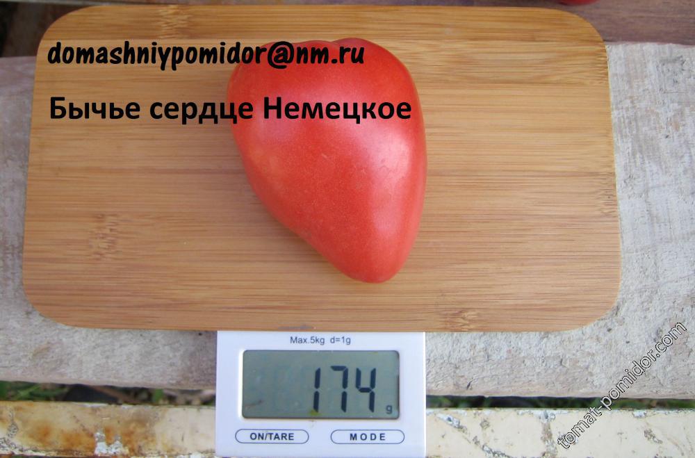 Бычье сердце Немецкое