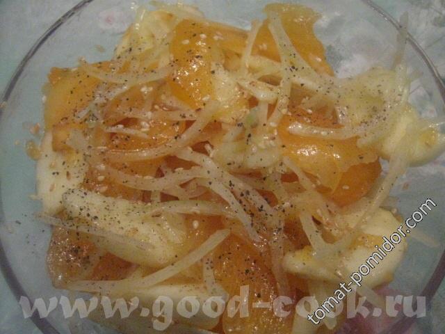 Салат из хурмы
