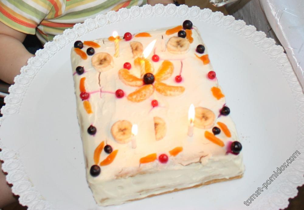 тортик на день рождения внука