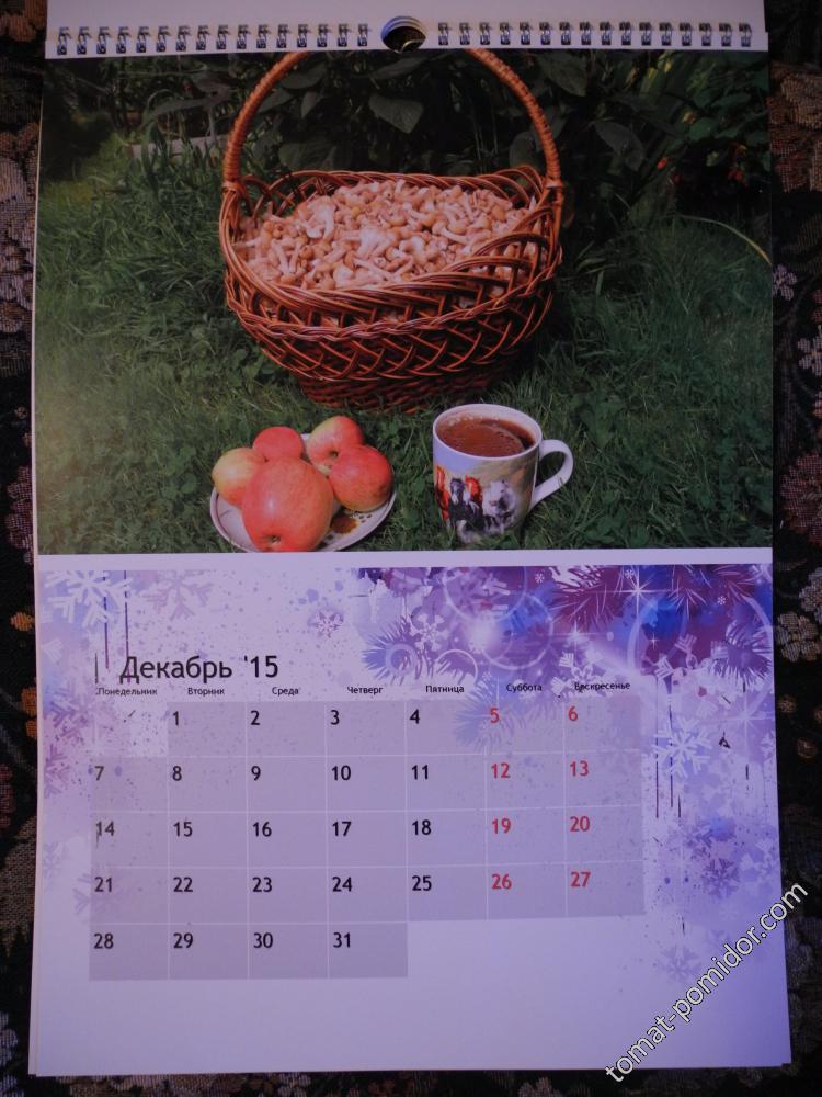 Календарь от Перекрестка