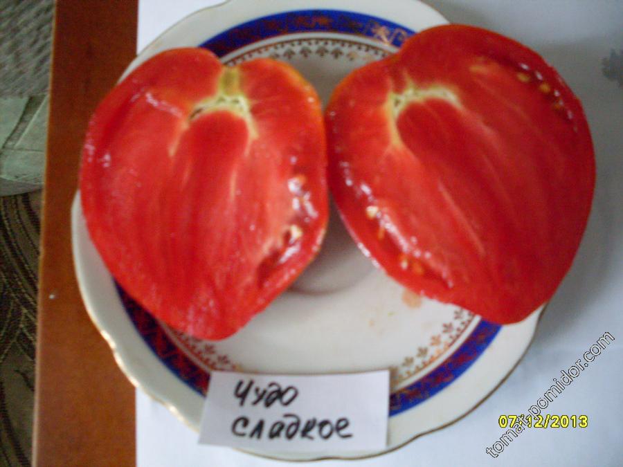 Сладкое чудо - С — сорта томатов - tomat-pomidor.com - отзывы на форуме