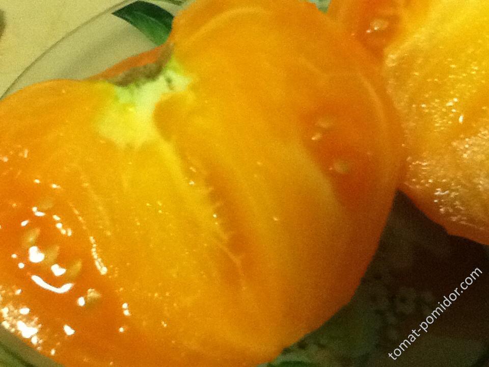 Оранжевая клубника ( теплица)