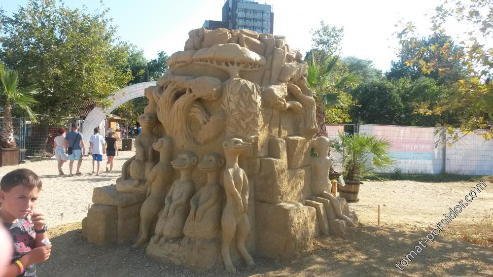 фестиваль песчаных скульптур