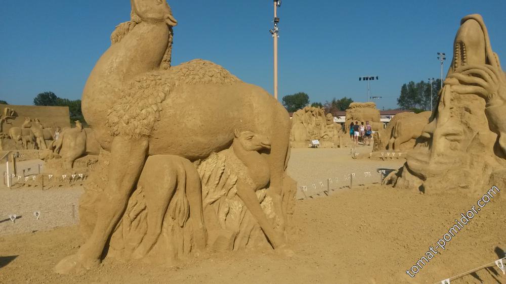 фестиваль песчаных скульптур