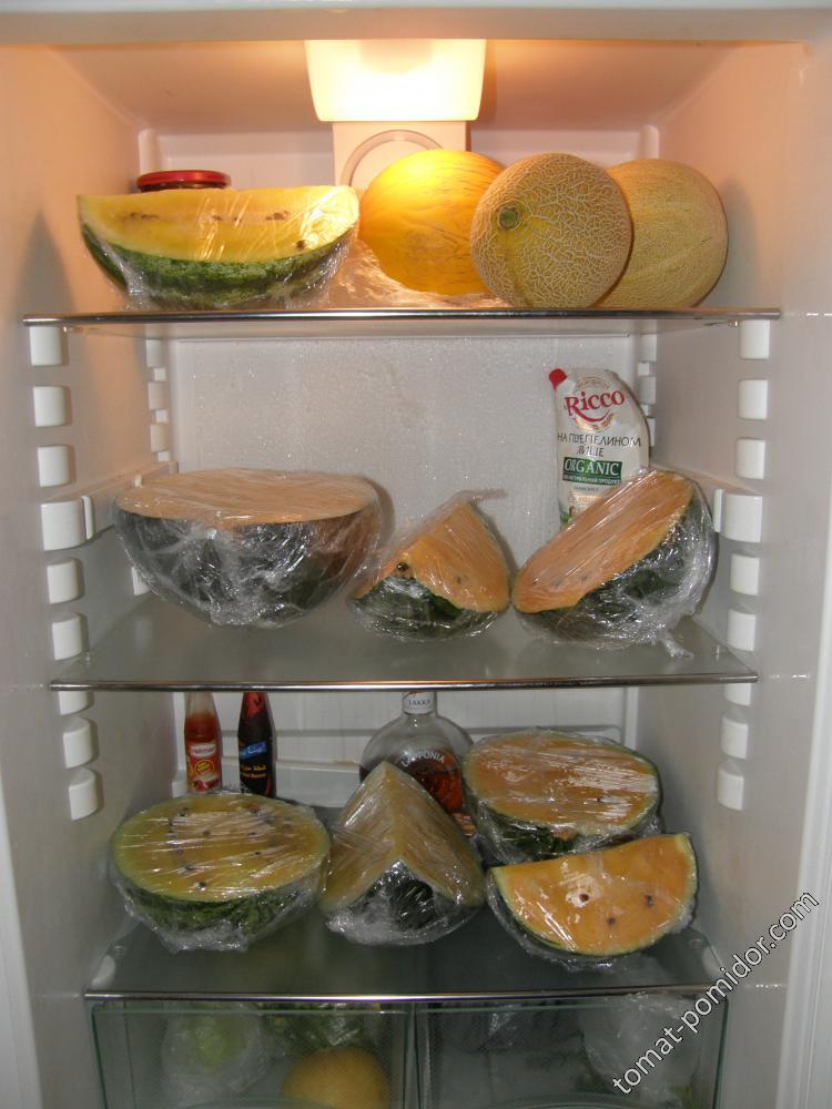 В холодильнике просто арбузом покати!
